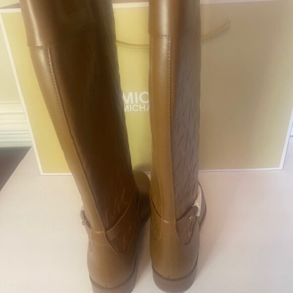 Michael Kors Kincaid Embossed Riding Boot size 10 M - Picture 7 of 11